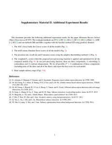 Supplementary Material II: Additional Experiment Results
