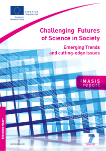 Challenging  Futures of Science in Society report Emerging Trends