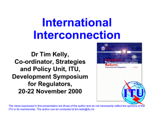 International Interconnection