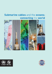 Submarine cables connecting