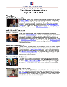 This Week’s Newsmakers Top Story – Oct. 1, 2010 Sept. 25