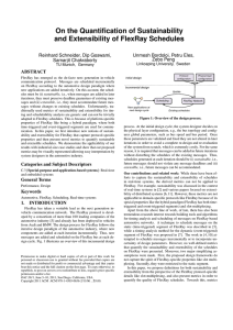 On the Quantification of Sustainability and Extensibility of FlexRay Schedules