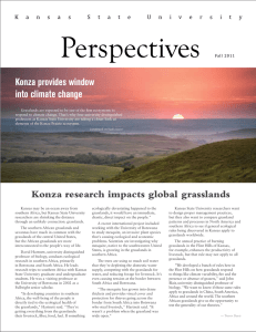 Perspectives Konza provides window into climate change