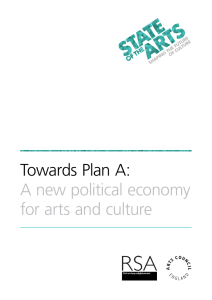 Towards Plan A: A new political economy