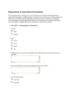 Department of Agricultural Economics