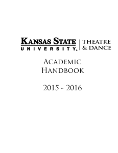 Academic Handbook 2015 - 2016