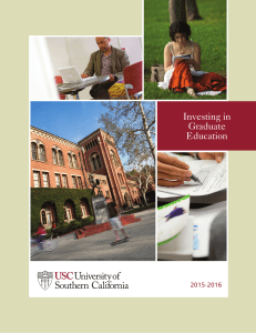 Investing in Graduate Education 2015-2016