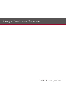 Strengths Development Framework