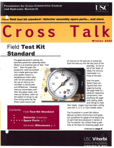 a ross Test Kit Standard