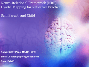 Neuro-Relational Framework (NRF) Dyadic Mapping for Reflective Practice: Self, Parent, and Child
