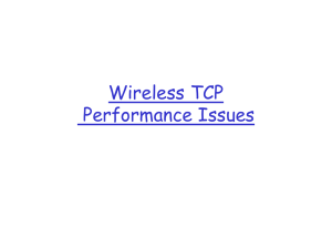 Wireless TCP Performance Issues