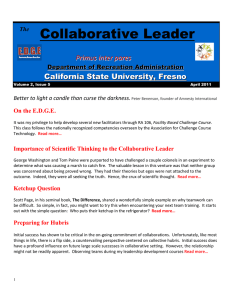Collaborative Leader