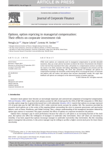 Journal of Corporate Finance