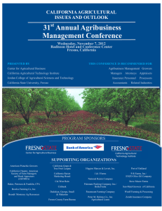 31 Annual Agribusiness Management Conference st