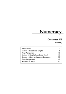 Numeracy Outcomes 1/2