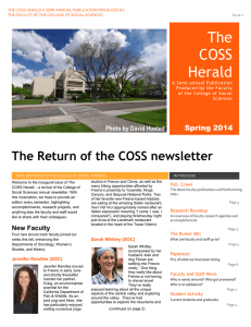 The COSS Herald