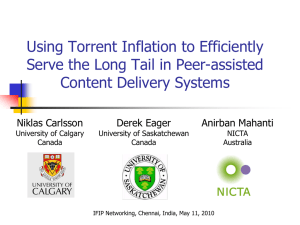 Using Torrent Inflation to Efficiently Serve the Long Tail in Peer-assisted