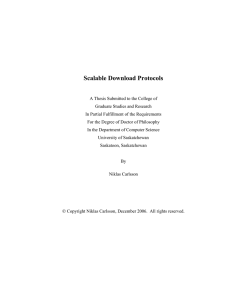 Scalable Download Protocols