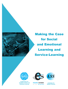 Making the Case for Social and Emotional Learning and