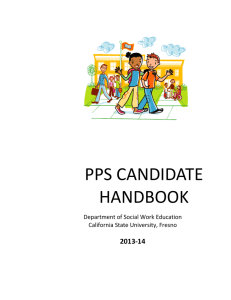PPS CANDIDATE HANDBOOK 2013-14