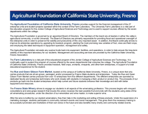 Agricultural Foundation of California State University, Fresno