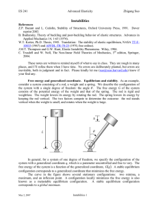 Instabilities