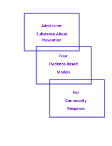 Adolescent Substance Abuse Prevention