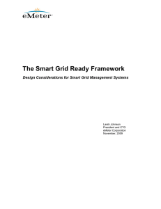 The Smart Grid Ready Framework