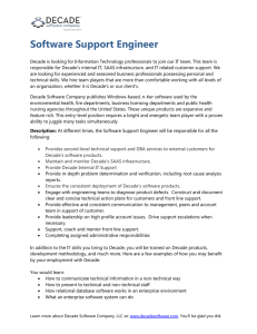 Software Support Engineer