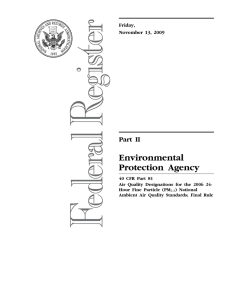 Environmental Protection Agency Part II Friday,