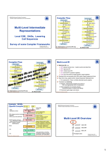 Compiler Flow