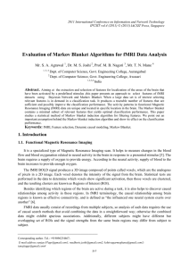 Evaluation of Markov Blanket Algorithms for fMRI Data Analysis