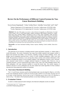Review On the Performance of Different Control Systems for Non-