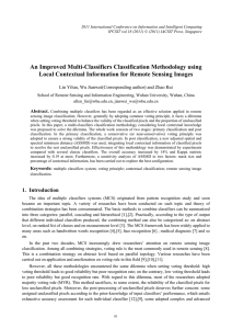 An Improved Multi-Classifiers Classification Methodology using