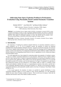 Addressing State Space Explosion Problem in Performance