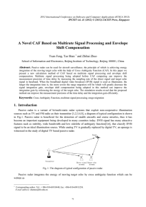 A Novel CAF Based on Multirate Signal Processing and Envelope