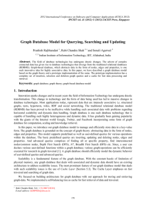Graph Database Model for Querying, Searching and Updating Prashish Rajbhandari