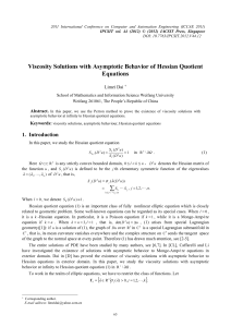Viscosity Solutions with Asymptotic Behavior of Hessian Quotient Equations