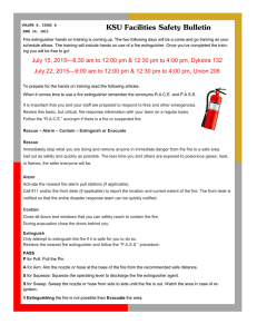 KSU Facilities Safety Bulletin