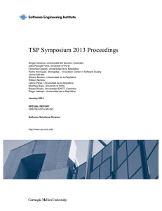 TSP Symposium 2013 Proceedings