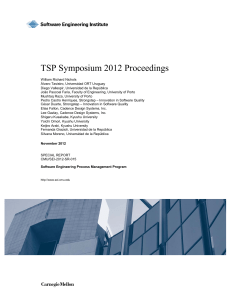 TSP Symposium 2012 Proceedings