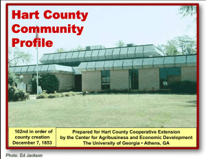 Hart County Community Profile