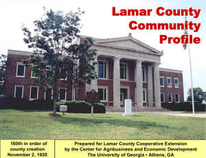 Lamar County Community Profile