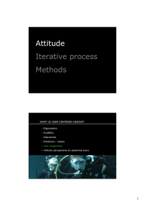 Attitude Iterative process Methods