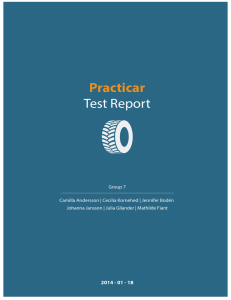 Practicar Test Report