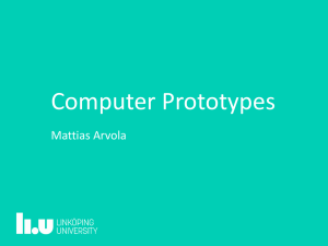 Computer	Prototypes Mattias	Arvola