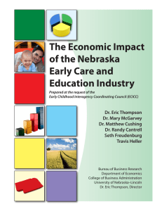 The Economic Impact of the Nebraska Early Care and Education Industry