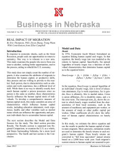 Business in Nebraska