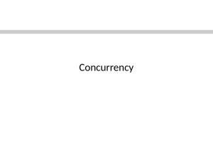 Concurrency