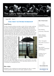 The Luxury Network Newsletter Lead Story